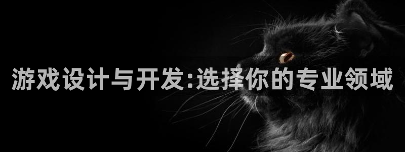 沐鸣2登录测试：游戏设计与开发:选择你的专业领域