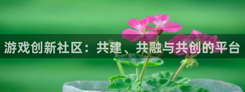 沐鸣2代理：游戏创新社区：共建、共融与共创的平台