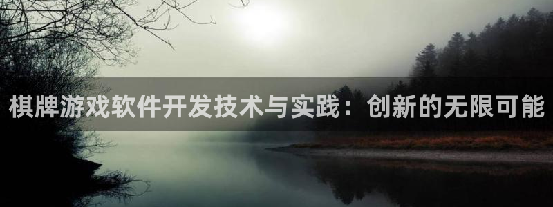 沐鸣2测速登陆：棋牌游戏软件开发技术与实践：创新的无限可能